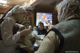 На благотворительной Рождественской трапезе для пожилых прихожан