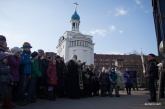На освящение креста и купола