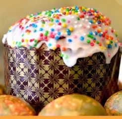 Освящение куличей, пасхи, яиц